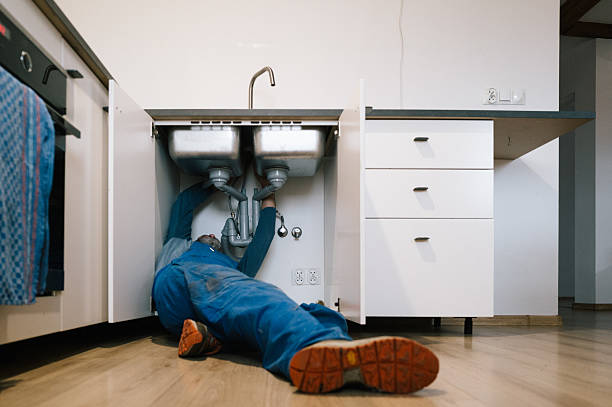 Professional Plumbing technician working in Richwood, TX